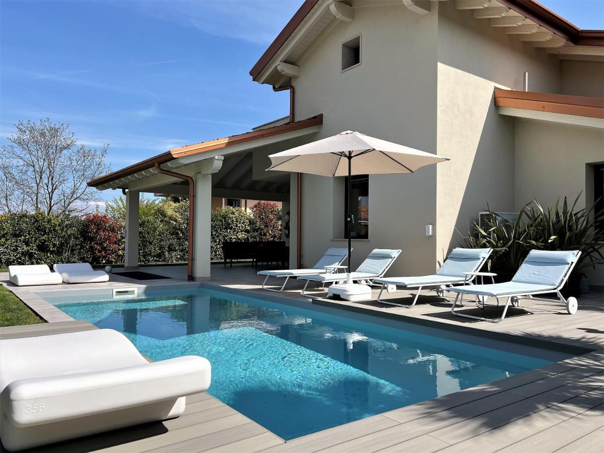 Ferienhaus Casa Sulle Colline Di Barcuzzi Pool, Garden And Barbecue Exterior foto